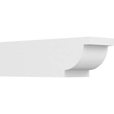 Ekena Millwork Standard Alpine Architectural Grade PVC Rafter Tail, 6"W X 6"H X 20"L RFTP06X06X20ALP